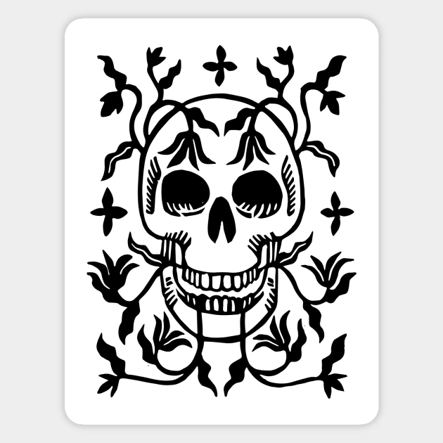 Death / Rebirth Tarot Card Design Magnet by WhichHannah